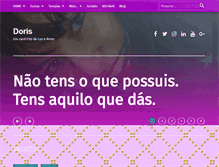 Tablet Screenshot of doris.com.br